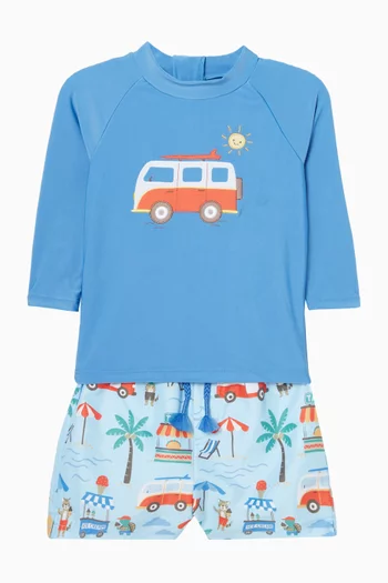 Board Short & Rashie Set