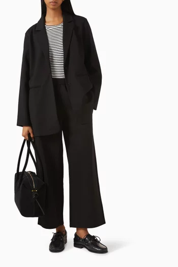 Washable Flex Ponte Wide-leg Pants