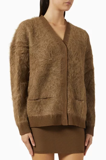 كارديغان هيز نسيج بارز الملمس