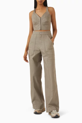 بلوزة رينجر قصيرة