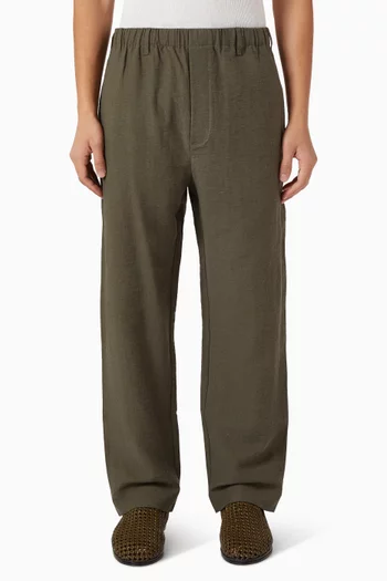 Resort Pants in Linen-blend