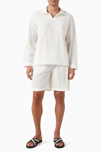 Long Sleeve Smock Shirt