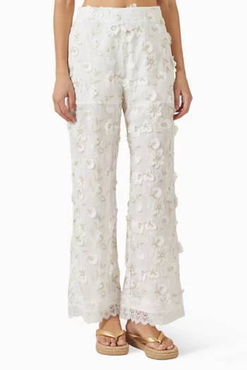 Celia Embroidered Pants