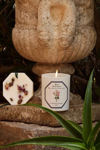 Rosa Damascena Scented Candle, 185g