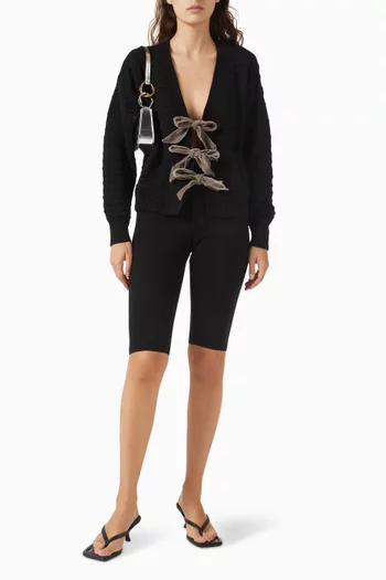 Cropped Capri Pants in Cotton