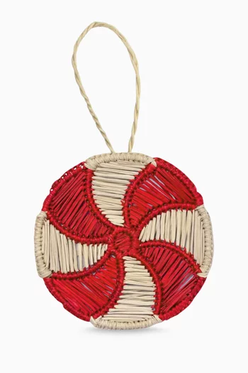 Peppermint Festive Ornament