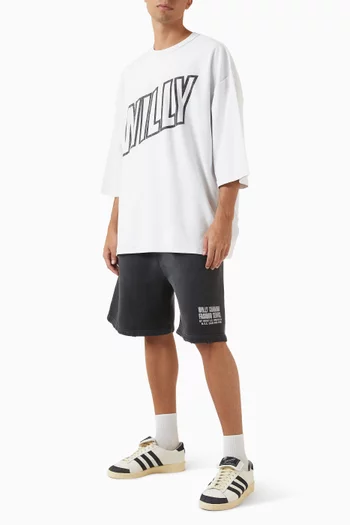 تي شيرت بافلو بتصميم مقلوب قطن