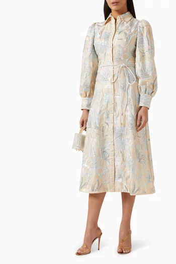 Nia Embellished Shirtdress