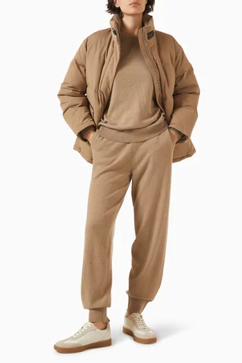 Sweatpants in Wool-cashmere