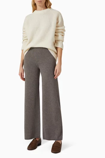 High-neck Sweater in Knit