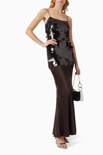 Mesa Sequin-embellished Dress