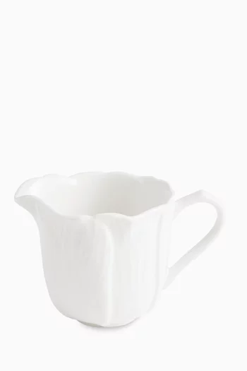 Gardenia Creamer in Stainless Steel