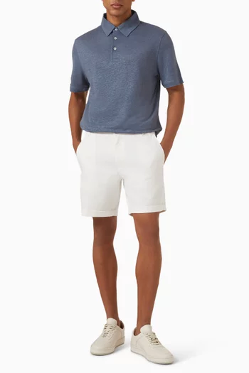 Polo Shirt in Linen