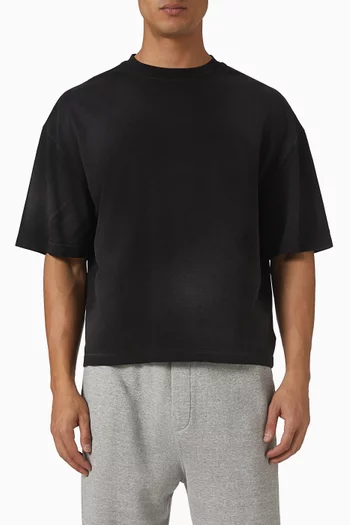 Boxy T-shirt in Cotton & Cashmere