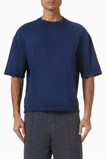 Boxy T-shirt in Cotton & Cashmere