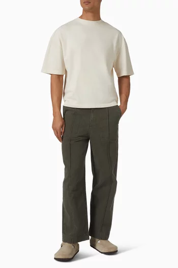 Boxy T-shirt in Cotton & Cashmere