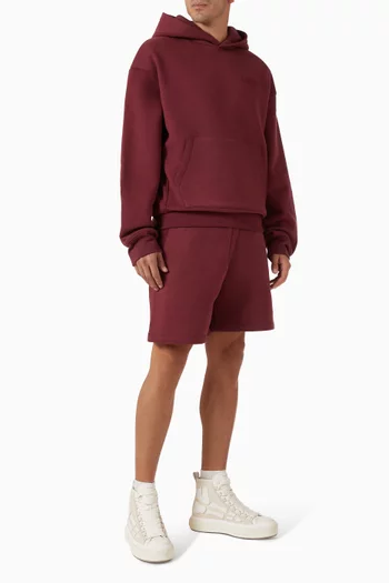 Logo Sweatshorts in Cotton-fleece