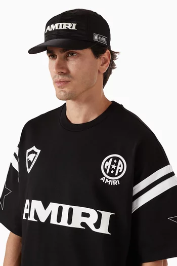 كاب رياضي بشعار الماركة نايلون