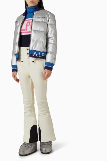 سترة شيلد بشعار Alpine صوف مارينو