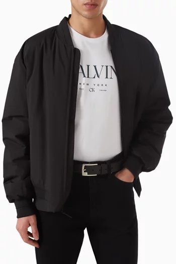 Mono Frame Buckle Belt in Leather