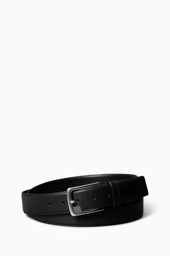 Mono Frame Buckle Belt in Leather
