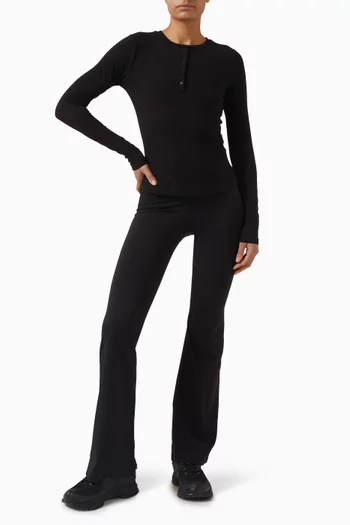 365 Core Henley T-shirt in Cotton Blend