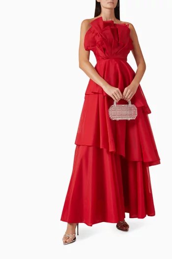 Selestia Ruffle Gown