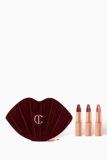 Hot Lips Bag - Makeup Bag & Lip Kit