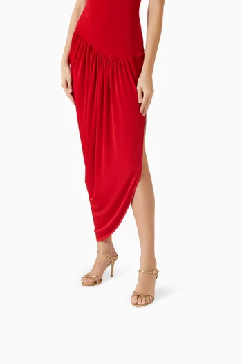 صندل يونا بكعب 90 مم جلد نابا لامع