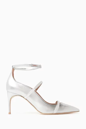 حذاء كلاسيك دياز بكعب 70 مم جلد نابا لامع