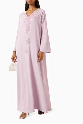 Bead-embellished Kaftan