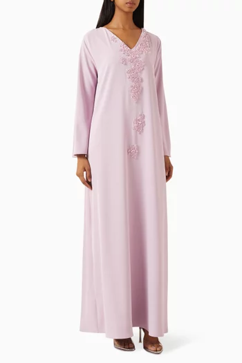 Bead-embellished Kaftan