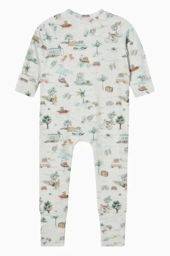 رومبر ايفان بطبعة تخييم قطن