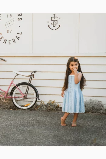 Zara Broderie Anglaise Dress in Cotton