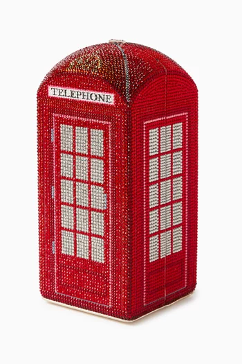 Rectangle Dome London Call Clutch Bag