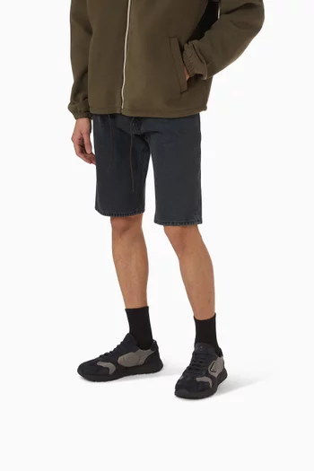 Prax Sneakers in Suede & Re-Nylon