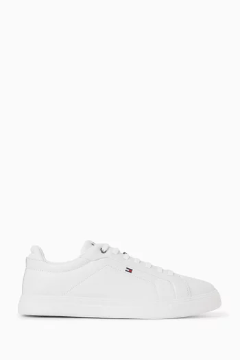 Icon Court Sneakers in Leather