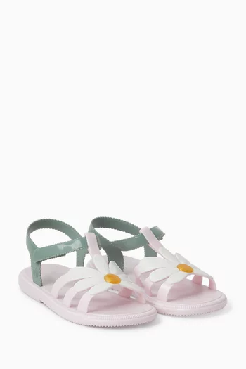 Hip Bloom Sandals in PVC