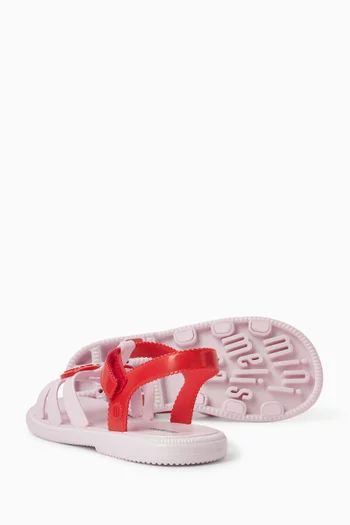 Lovely Hip Sandals in PVC