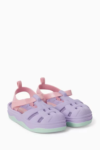 Zig Sandals in PVC