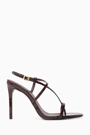 Azure 105 Sandals in Patent Leather