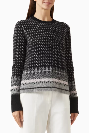 Eli Nordic Sweater in Knit