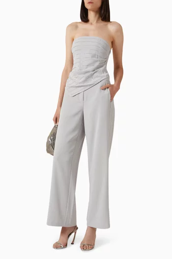 بلوزة فرايا بلا حمالات