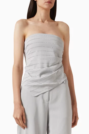 بلوزة فرايا بلا حمالات