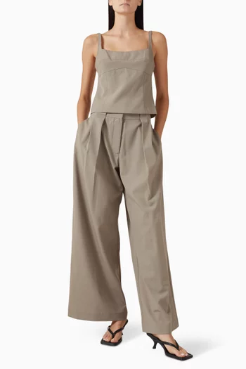 Tailored Bustier Top