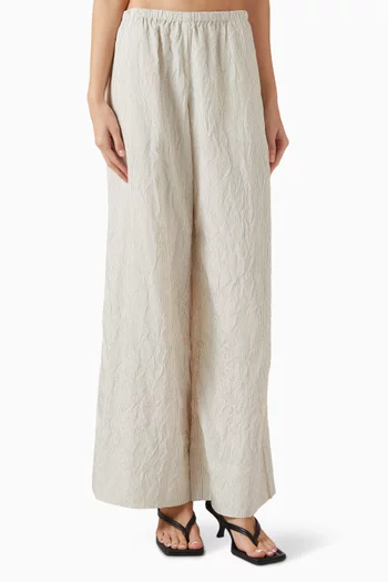 Relaxed Crushed Pants