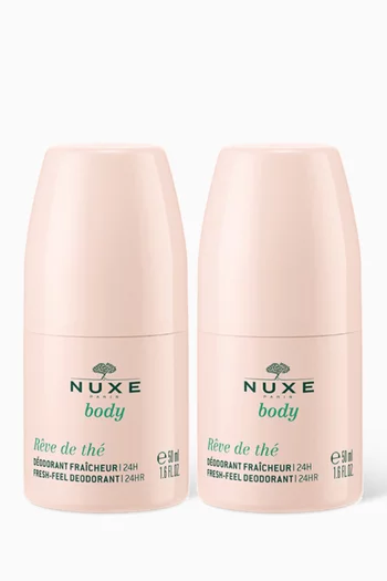 Rêve de Thé 24hr Fresh-Feel Deodorant, Set of 2