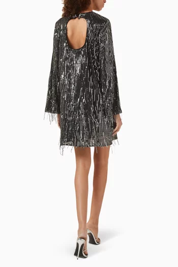 Yaslantra Sequin-embellished Dress