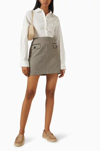 Yassavanna Printed Skirt in Viscose