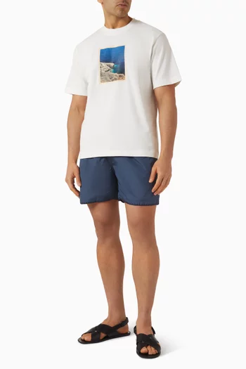 تي شيرت أندريه بطبعة قطن